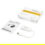 StarTech Adaptador de Red USB 3.0 a Gigabit Ethernet RJ45 de 1 Puerto con Puerto USB Extra - NIC Externa Plug and Play, Blanco