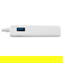 StarTech Adaptador de Red USB 3.0 a Gigabit Ethernet RJ45 de 1 Puerto con Puerto USB Extra - NIC Externa Plug and Play, Blanco