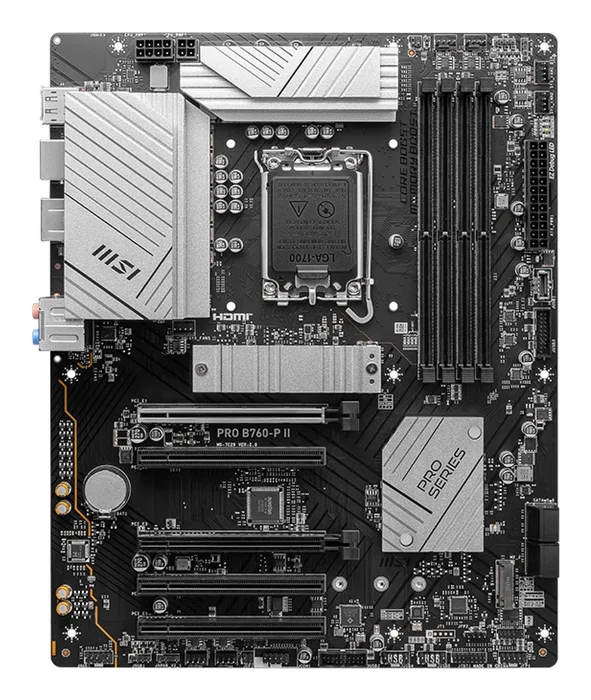 MSI PRO B760-P II Intel B760 LGA 1700 ATX DDR5