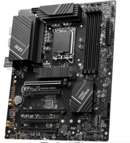 MSI 911-7E29-002 Placa Base PRO B760-P II Intel B760 Socket 1700 DDR5 ATX 4x DDR5 256GB HDMI DP SATA M.2 USB 3.2 USB-C 2.5GB