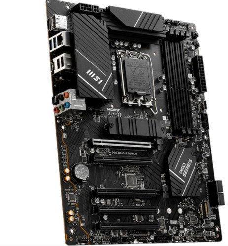 MSI 911-7E29-002 Placa Base PRO B760-P II Intel B760 Socket 1700 DDR5 ATX 4x DDR5 256GB HDMI DP SATA M.2 USB 3.2 USB-C 2.5GB