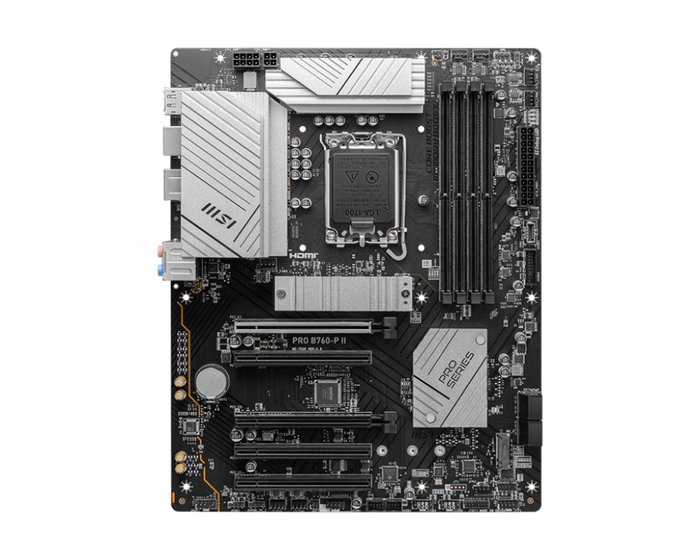 MSI PRO B760-P II Placa Base Intel B760 LGA 1700 ATX DDR5