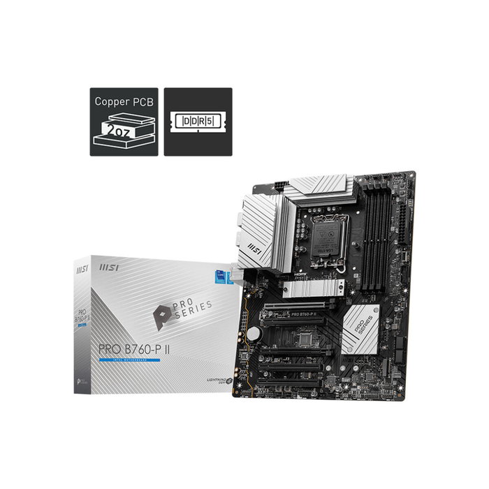 MSI PRO B760-P II Intel B760 LGA 1700 ATX DDR5