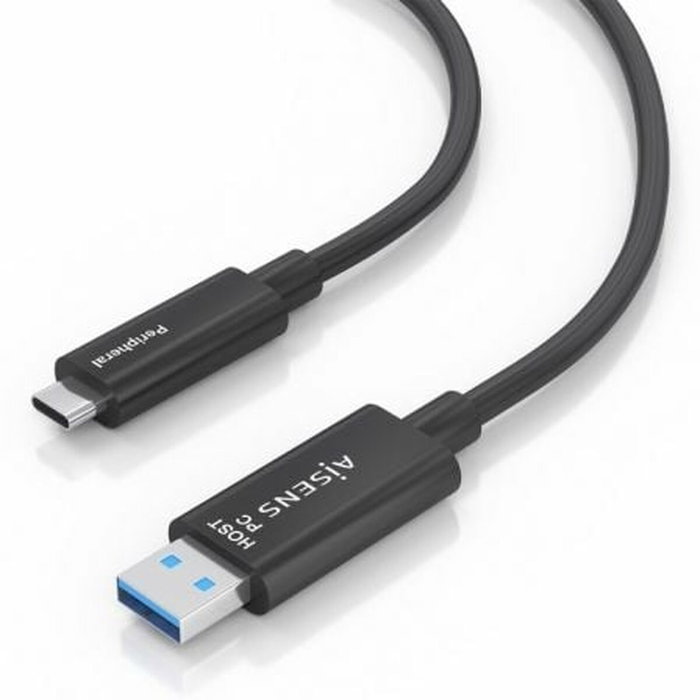 Aisens Cable USB 3.2 Gen 2 de 15m USB-A a USB-C Negro