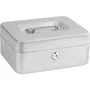 Burg Wachter Caja para monedas Money 5020 Gris claro - Apertura con llave, acero gris claro BUR4003482400500