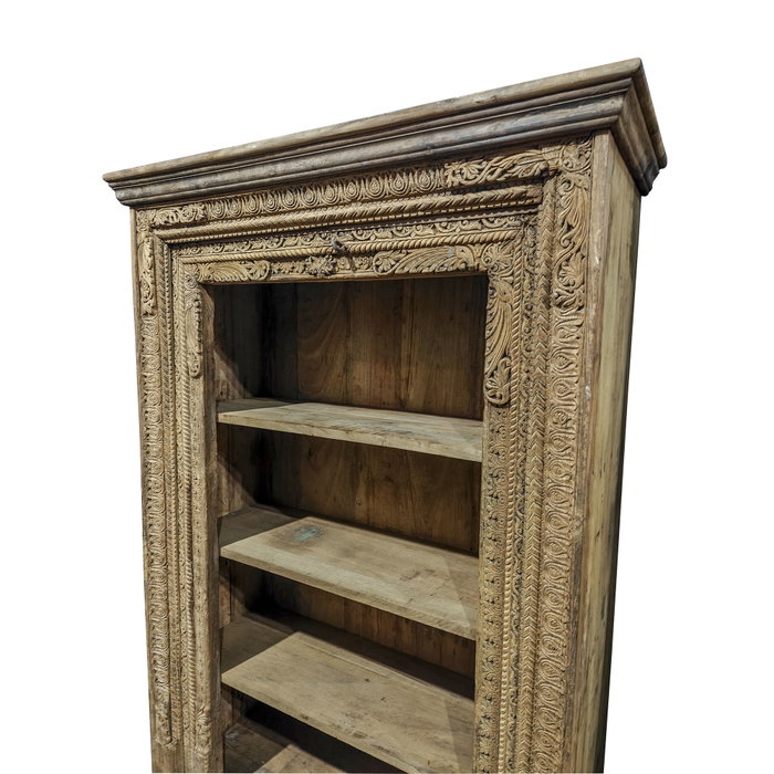 DKD Home Decor - Estantería Unique Antique Teca Natural, 180 cm de Alto x 120 cm de Ancho x 50 cm de Largo DKD Home Decor - Estantería Unique Antique Teca Natural, 180 cm de Alto x 120 cm de Ancho x 50 cm de Largo