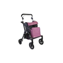 Moretti Andador Rollator Komby con Cesta de la Compra Rojo