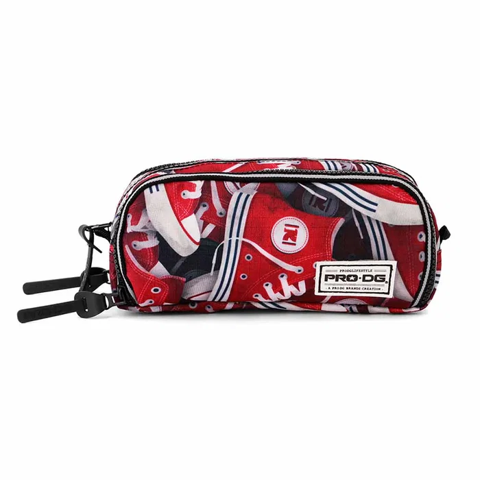 Pro-Dg Estuche Portatodo Note Tracks Rojo 3 Compartimentos con 16 Ranuras para Lápices cada uno Dimensiones 10x22x8 cm Pro-Dg Estuche Portatodo Note Tracks Rojo 3 Compartimentos con 16 Ranuras para Lápices cada uno Dimensiones 10x22x8 cm