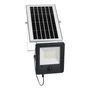 EDM Foco Proyector LED Solar 300W con Sensor de Movimiento, 3500 Lm Luz Fría 6500K, IP65, Mando a Distancia, Batería Recargable