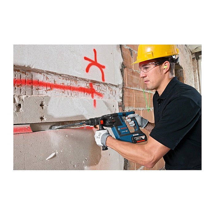 Bosch GBH 18V-26 F Professional Taladro Percutor a Batería SDS Plus Motor sin Escobillas 2.6 J 2.6 cm