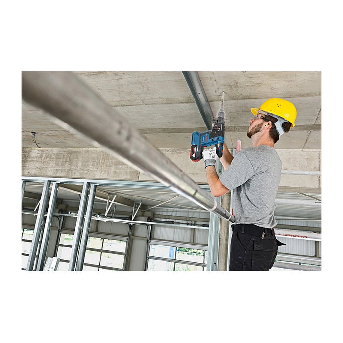 Bosch GBH 18V-26 F Professional Martillo perforador a batería con 2 baterías de 8,0 Ah