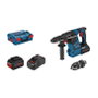 Bosch GBH 18V-26 F Professional Martillo perforador a batería con 2 baterías de 8,0 Ah