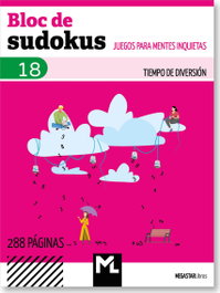 MEGASTAR EDITORIAL BLOC DE SUDOKU 18