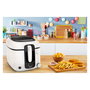 Tefal FR 3140 Super Uno con Temporizador, Blanco/Negro