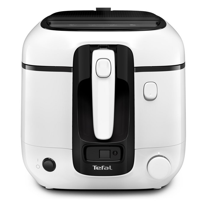 Tefal FR 3140 Super Uno con Temporizador, Blanco/Negro