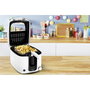 Tefal Super Uno FR3140 con Temporizador, Blanco/Negro