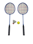 Marbueno Par de Raquetas Badminton 63 cm Jardin y Playa MARBUENO SUMMER 10385