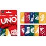 UNO JGK30 Juego del Uno Rubí 80 Aniversario Edición Especial Español, Francés, Alemán, Portugués, Inglés