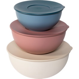 Guzzini Everywhere Bio Set de 3 Recipientes con Tapa Multicolor