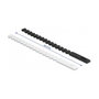DeLOCK 19002 Sujetacables flexibles reutilizables 20 piezas Negro/Blanco