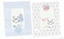 DKD Home Decor Perchero de Pared Panda Baby Collection Azul y Rosa (Surtido de 2)