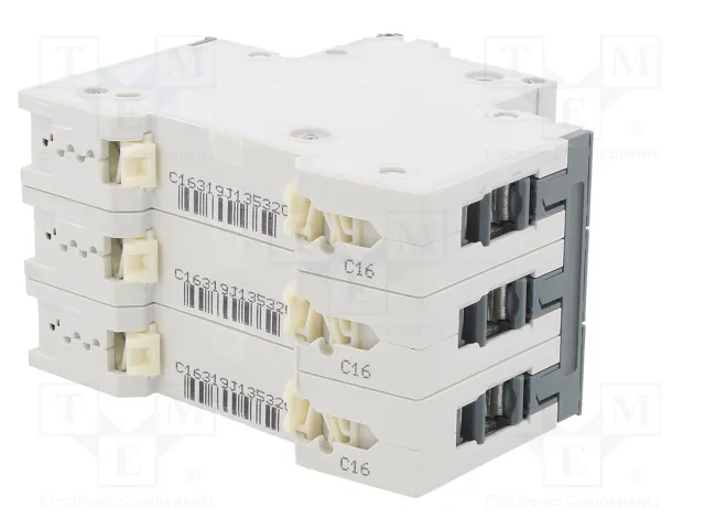 SIEMENS 5SY6316-7 Interruptor magnetotérmico 16A 3 Polos 6kA SIEMENS 5SY6316-7 Interruptor magnetotérmico 16A 3 Polos 6kA