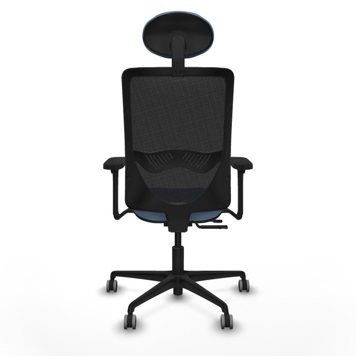 PIQUERAS Y CRESPO Silla de oficina Zulema con mecanismo Sincro/Traslack, Azul cielo y Negro PIQUERAS Y CRESPO Silla de oficina Zulema con mecanismo Sincro/Traslack, Azul cielo y Negro
