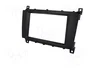 ACV Bastidor de montaje de radio para Mercedes 2 DIN, negro