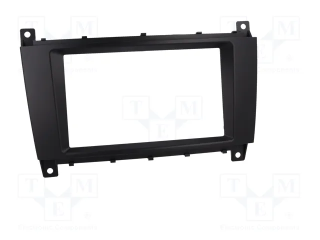 ACV Bastidor de montaje de radio para Mercedes 2 DIN, negro ACV Bastidor de montaje de radio para Mercedes 2 DIN, negro