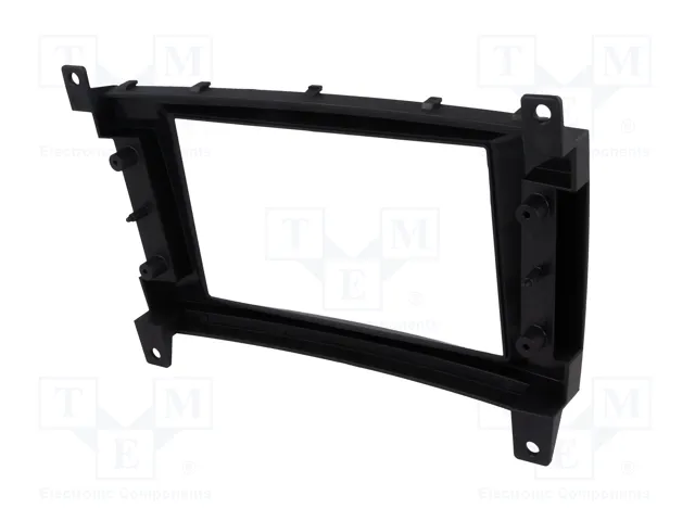 ACV Bastidor de montaje de radio para Mercedes 2 DIN, negro ACV Bastidor de montaje de radio para Mercedes 2 DIN, negro