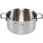 De Buyer Affinity Olla de acero inoxidable con tapa 28 cm