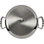 De Buyer Affinity Olla de acero inoxidable con tapa 28 cm