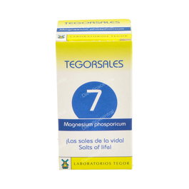 TEGOR Magnesium-Phos.D6 Nº7 Sales de Schüssler 350 Comprimidos 20g Contribuye al Mantenimiento Muscular