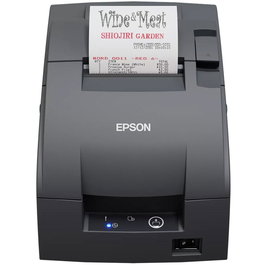 Epson TM-U220iid RS232 Impresora de Tickets Matricial de Impacto en Serie, Rollo de Papel 57/70/76mm, Negra