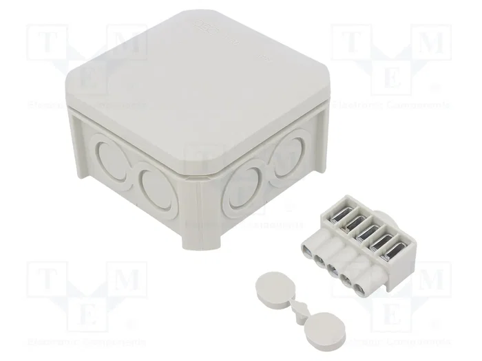 OBO BETTERMANN Caja de conexiones T 40 gris claro OBO BETTERMANN Caja de conexiones T 40 gris claro
