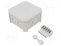 OBO BETTERMANN Caja de conexiones T 40 gris claro