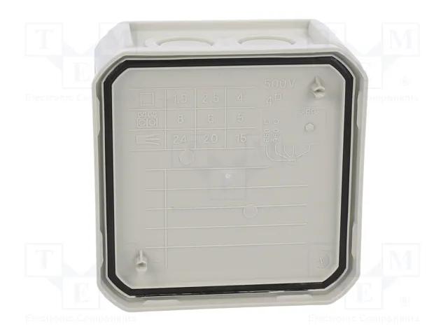 OBO BETTERMANN Caja de conexiones T 40 gris claro OBO BETTERMANN Caja de conexiones T 40 gris claro