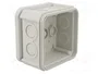 OBO BETTERMANN Caja de conexiones T 40 gris claro