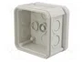 OBO BETTERMANN Caja de conexiones T 40 gris claro