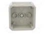OBO BETTERMANN Caja de conexiones T 40 gris claro