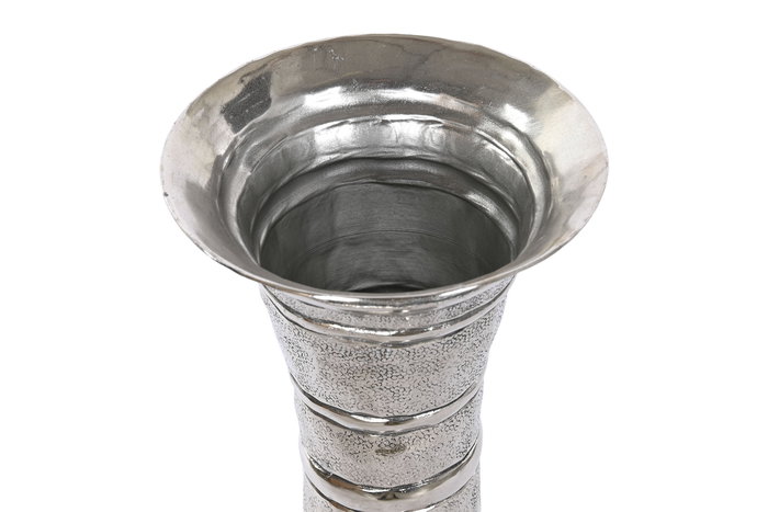DKD Home Decor Set de 2 Jarrones de Aluminio LUVATO Desgastado Dorado y Plateado DKD Home Decor Set de 2 Jarrones de Aluminio LUVATO Desgastado Dorado y Plateado