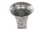 DKD Home Decor Set de 2 Jarrones de Aluminio LUVATO Desgastado Dorado y Plateado