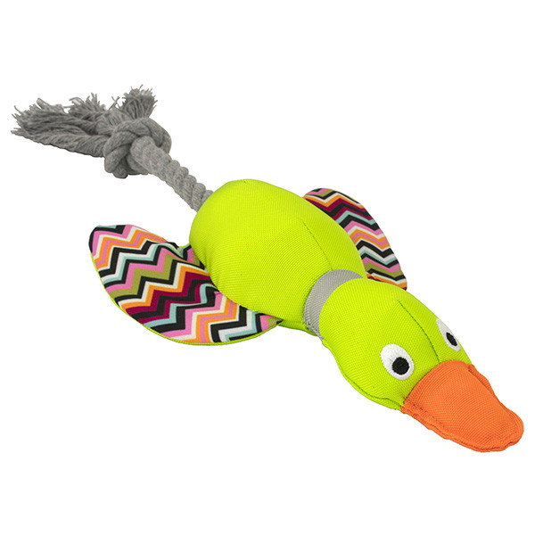 Nayeco Pato Harry con Cuerda Dental 33cm (Pack de 2 unidades)