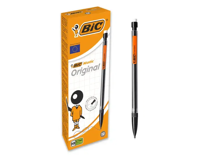 Bic Portaminas Matic desechable trazo 0,7mm, colores surtidos