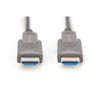 Digitus Cable HDMI AOC Híbrido de Fibra Óptica 4K 30m con Conectores Desmontables
