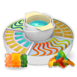 Cecotec Fun&Sugar Gummy Máquina para hacer golosinas y fondue de chocolate 2 en 1