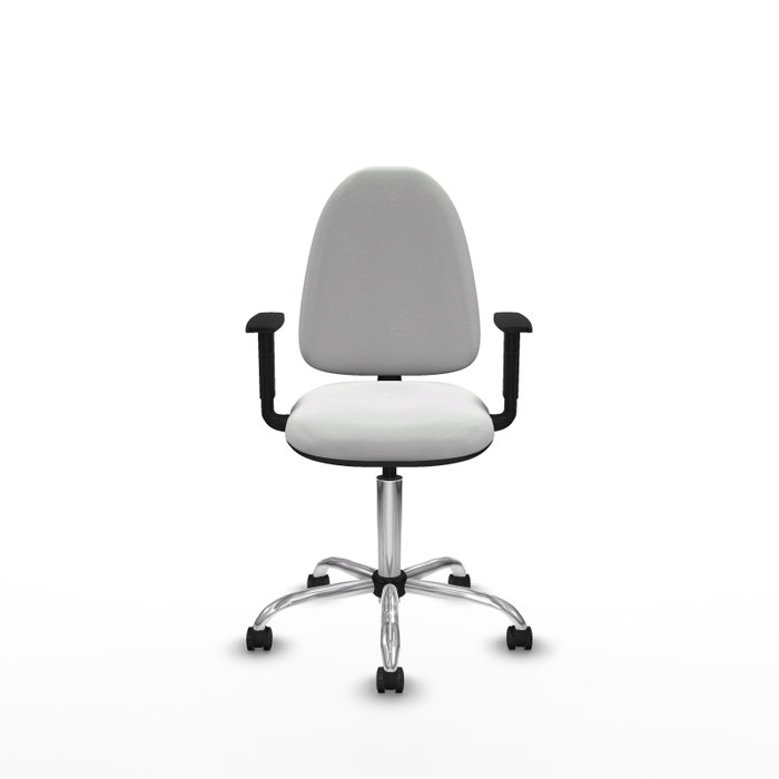 PIQUERAS Y CRESPO Silla de oficina Aýna Blanca con Brazos 1D PIQUERAS Y CRESPO Silla de oficina Aýna Blanca con Brazos 1D