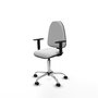 PIQUERAS Y CRESPO Silla de oficina Aýna Blanca con Brazos 1D