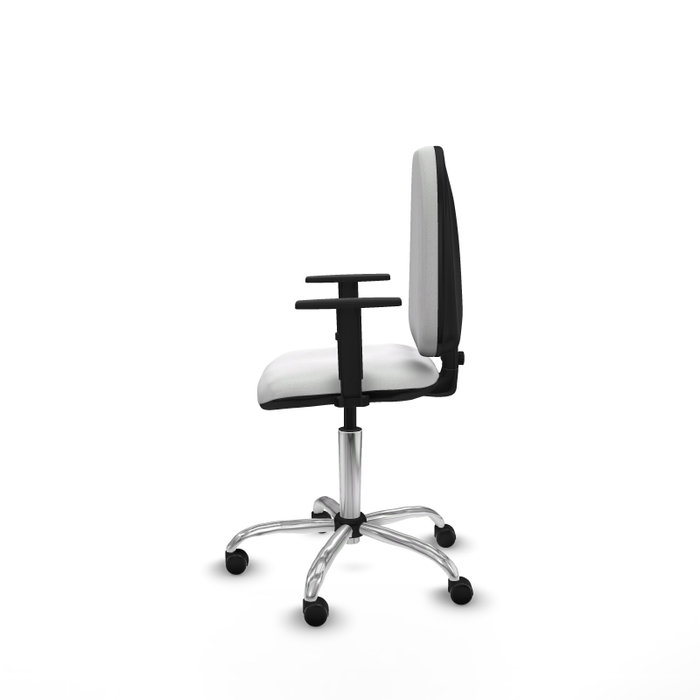 PIQUERAS Y CRESPO Silla de oficina Aýna Blanca con Brazos 1D PIQUERAS Y CRESPO Silla de oficina Aýna Blanca con Brazos 1D