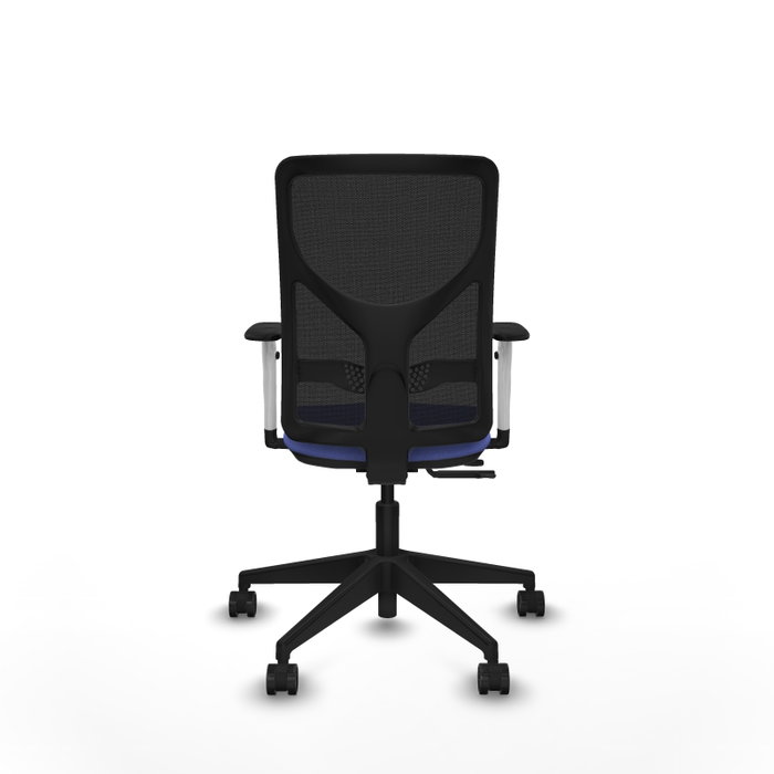 PIQUERAS Y CRESPO Silla de oficina Motilla con mecanismo Sincro/Traslack Azul claro